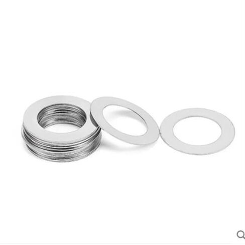 Washer,Stainless Washer, 10/20/50/100Pcs Thickn 0.5Mm M3-M20 Stainless Steel Flat Washer,Ultra Thin Gasket Adjusting Shim/Color/12 * 20 .5(18 * 22 * 0.5 (20Pcs)) in Kuwait