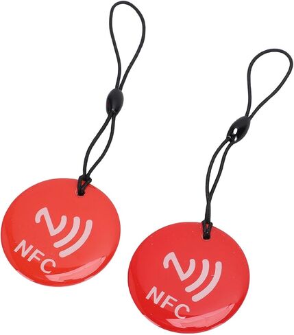 Generic NFC Keychain, Programmable NFC Fob Tag with NTAG213 Chip and Water Proof Resin, for All Enabled Phones and Devices in Kuwait