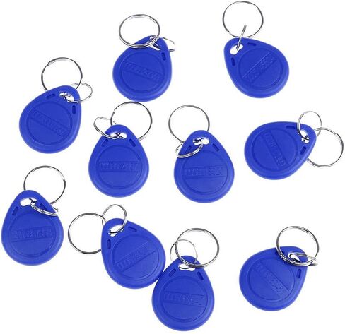 10 قطعة Tk4100 سلاسل المفاتيح 125 كيلو هرتز تتفاعل القرب بطاقة الهوية رمز العلامات مفتاح Fobs in Kuwait