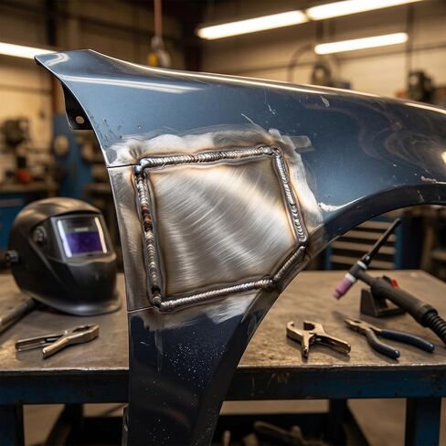 5 عبوات من الألواح المعدنية، 20 قياس 12 × 6 بوصة من الفولاذ الكربوني عالي التحمل بدقة CNC قطع صفائح معدنية مسطحة مع لمسة نهائية من الزيت المضاد للصدأ لحرف إصلاح هياكل السيارات والمشروعات اليدوية in Kuwait
