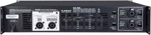 KLR-4000 KLR-Series 2-Channel 850W مضخم صوت عالي الطاقة، مستقر حتى 2 أوم، مدخلات متوازنة عبر Euroblock ثلاثي الأطراف، موصلات Combo XLR/TRS، موصلات إخراج Neutrik talkON in Kuwait