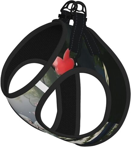 Anime Fantasy Pet Vest Small Size Dog Harness and Leash Set, Reflective & Breathable for Puppy Training Without Accessories Medium in Kuwait