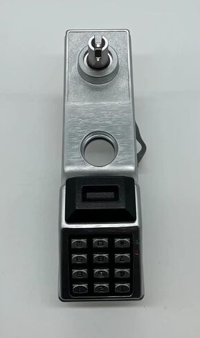 Alarm Lock by NAPCO PDL6600CRL/26D Trilogy Networx Mortise Prox PIN Lock, Left Hand, Classroom, Straight Lever, Satin Chrome in Kuwait