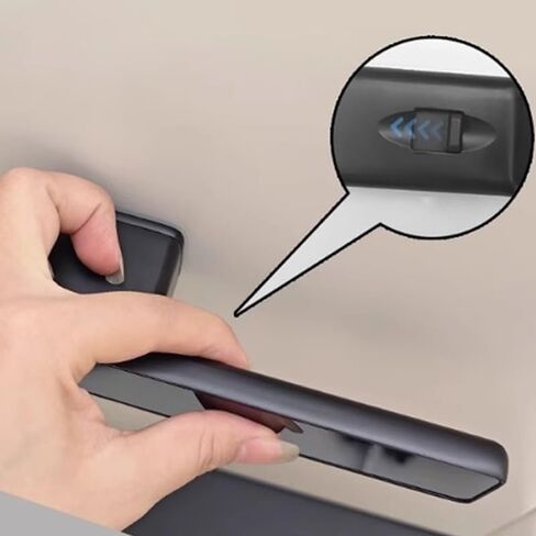 Bedroom Door Locks, Indoor Silent Magnetic,Anti-Theft Split Wooden Handle in Kuwait