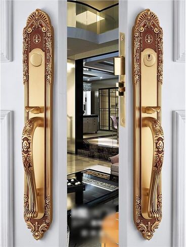 Brass Villa Folio Door Lock Entry Conference Room Large in Kuwait
