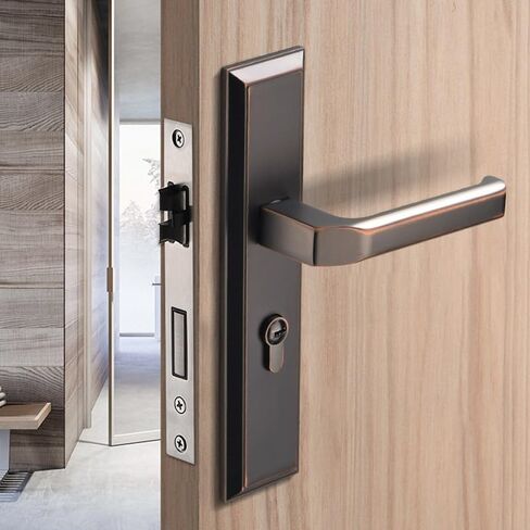 Home Office with Keys Bathroom Mute Space Bedroom Door Handle Lock in Kuwait