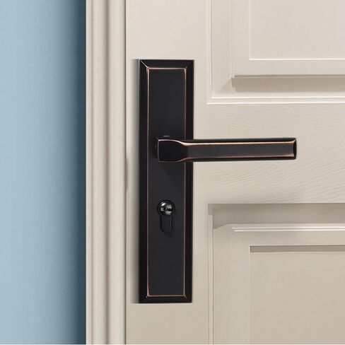 Home Office with Keys Bathroom Mute Space Bedroom Door Handle Lock in Kuwait