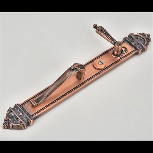 Zinc Alloy Carved Handle Lock Cylinder Solid Wood Door Anti-Theft Locks in Kuwait