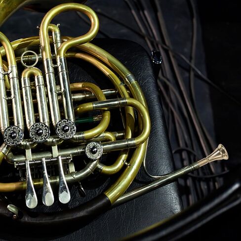 ULTECHNOVO French Horn Mouthpiece Replacement Copper Alloy with Smooth Surface and Easy to Install Features for Beginners and Students Musical Instrument Accessory in Kuwait