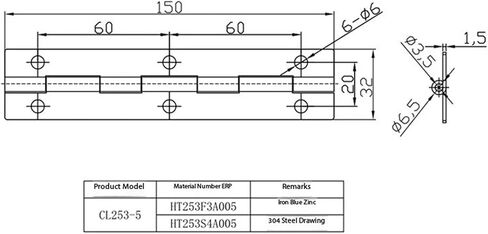 Hinge Electric Cabinet Door Switch Industrial CL253-5 1Pcs in Saudi Arabia
