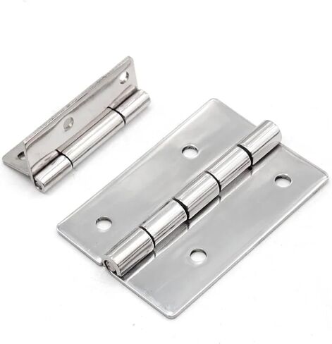 Hardware 2/3-inch 304 Stainless Steel Hinge Asymmetric CL258 Upper and Lower Holes 1Pcs(CL258-2) in Saudi Arabia