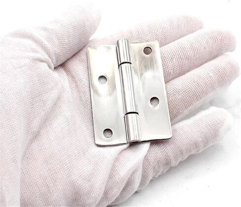 Hardware 2/3-inch 304 Stainless Steel Hinge Asymmetric CL258 Upper and Lower Holes 1Pcs(CL258-2) in Saudi Arabia