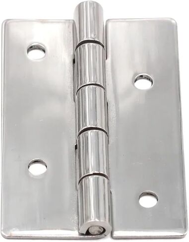 Hardware 2/3-inch 304 Stainless Steel Hinge Asymmetric CL258 Upper and Lower Holes 1Pcs(CL258-2) in Saudi Arabia