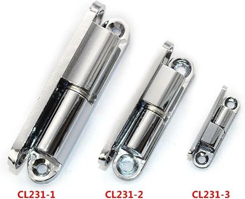Bright Chrome H-Type Hinge Industrial Electrical Cabinet Distribution Box Door Detachable 1Pcs in Saudi Arabia