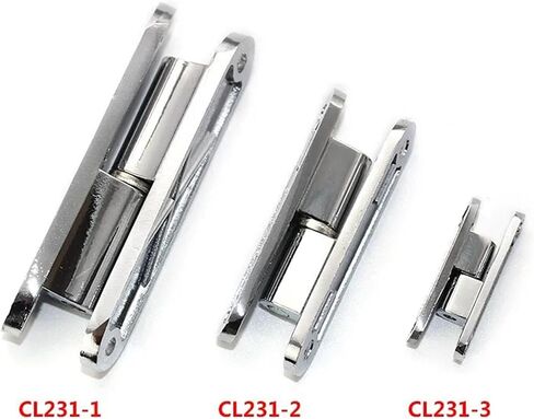 Bright Chrome H-Type Hinge Industrial Electrical Cabinet Distribution Box Door Detachable 1Pcs in Saudi Arabia