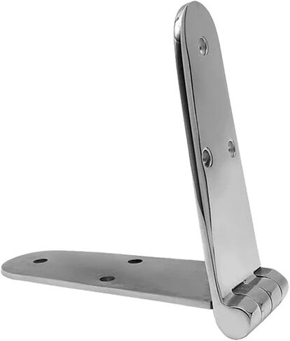 Strap Hinge 316 Stainless Steel Casting 6 Holes Cast Deck Hardware 200 * 38mm 1Pcs in Saudi Arabia