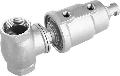 1/2" 3/4" 1" 1-1/4" 1-1/2" 2 inch 304 Stainless Steel T-Type Pneumatic Thread Globe Valve Sealing(45355,Single Acting-A Type) in Kuwait