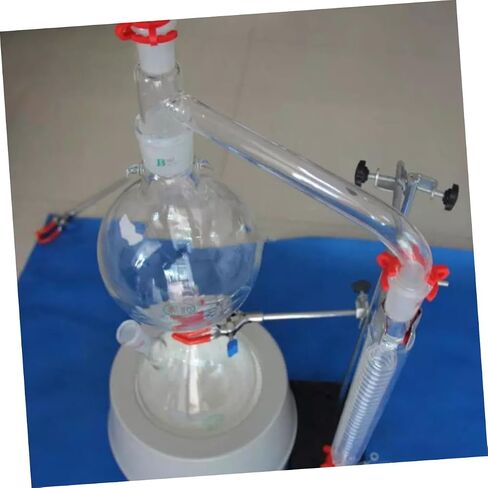 Cabilock Single Neck Round Bottom Flask for Laboratory Erlenmeyer Flask Distillation Apparatus Chem Lab Glassware in Saudi Arabia