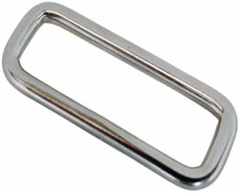 4 Pcs Marine 3/16" x 2" Rectangular Ring Link Rectangle Loop T304 Stainless Steel, 550 Lb WLL in Kuwait