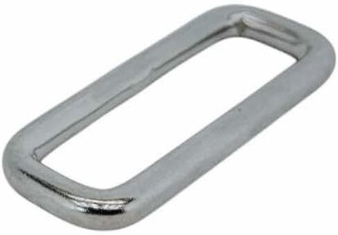 4 Pcs Marine 3/16" x 2" Rectangular Ring Link Rectangle Loop T304 Stainless Steel, 550 Lb WLL in Kuwait