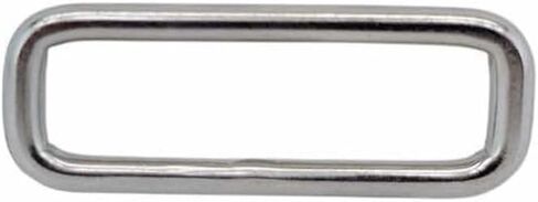 4 Pcs Marine 3/16" x 2" Rectangular Ring Link Rectangle Loop T304 Stainless Steel, 550 Lb WLL in Kuwait