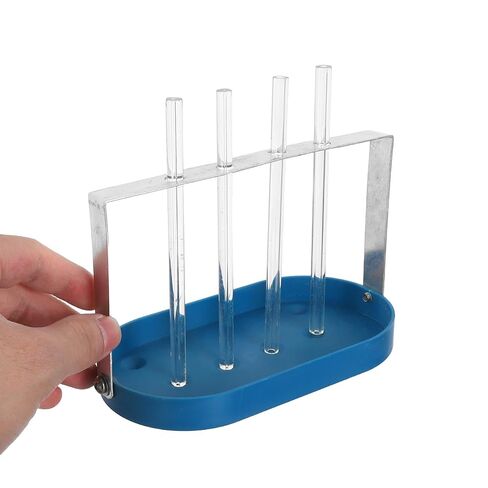 KALLORY Capillary Action Experiment Tool Capillary Tubes with Tray and Support Rack Multi-Size Tubes Set for Classroom Science Teaching Physics Demonstration Lab Equipment in Kuwait