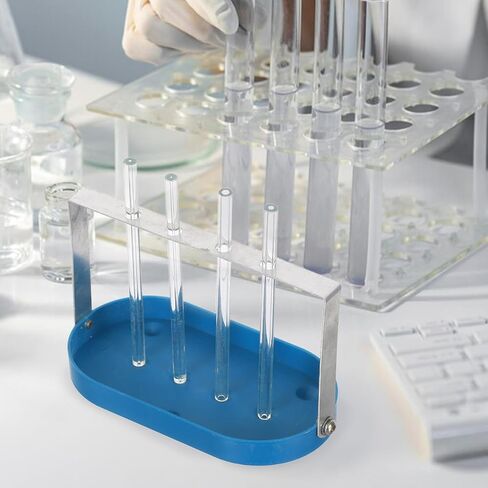 KALLORY Capillary Action Experiment Tool Capillary Tubes with Tray and Support Rack Multi-Size Tubes Set for Classroom Science Teaching Physics Demonstration Lab Equipment in Kuwait