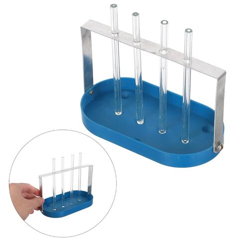 KALLORY Capillary Action Experiment Tool Capillary Tubes with Tray and Support Rack Multi-Size Tubes Set for Classroom Science Teaching Physics Demonstration Lab Equipment in Kuwait