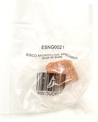 EISCO Microcline Feldspar Specimen (Mineral), Approx. 1" (3cm) in Saudi Arabia