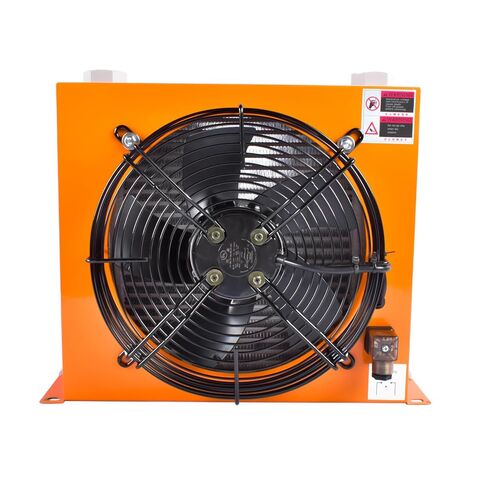 Industrial Hydraulic Oil Cooler Flow Fan Radiator 90W 100L/min AC110V /60HZ | AH1012T-CA in Kuwait