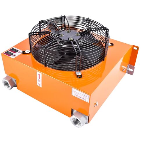 Industrial Hydraulic Oil Cooler Flow Fan Radiator 90W 100L/min AC110V /60HZ | AH1012T-CA in Kuwait