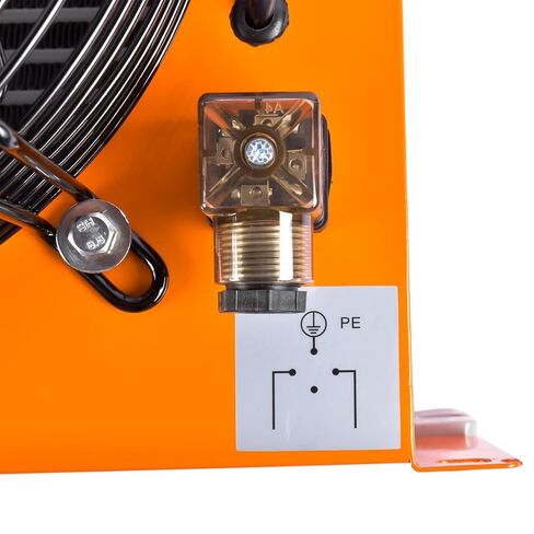 Industrial Hydraulic Oil Cooler Flow Fan Radiator 90W 100L/min AC110V /60HZ | AH1012T-CA in Kuwait