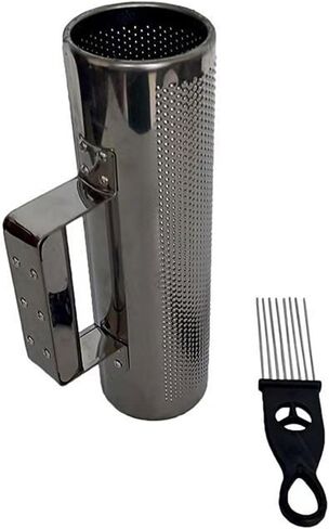 Metal Guiro Instrument With Scraper Metal Guiro Shaker Shaker Musical Instruments Percussion Instrument Training Tool in Kuwait