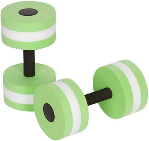Gatuida 2Pcs Aquatic Dumbells Sports Water Weights Foam Pool Exercise Dumbbells for Pool Fitness Water Aerobics in Kuwait