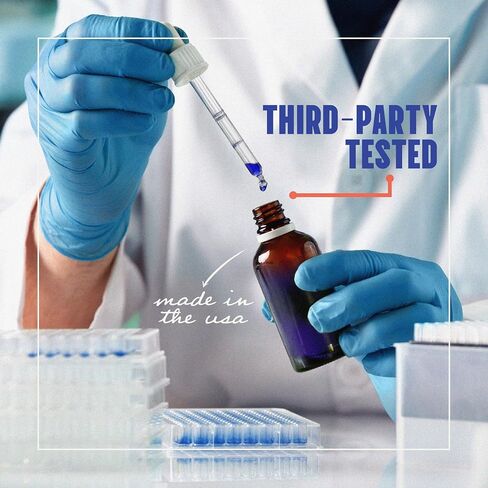 سائل PureGood Methyne Blue 1% - 10 مجم لكل 1 مل - 30 مل (1 أونصة سائلة) - حوالي 30 حصة - تم اختباره من قبل طرف ثالث - زجاجة من الزجاج الكهرماني in Kuwait