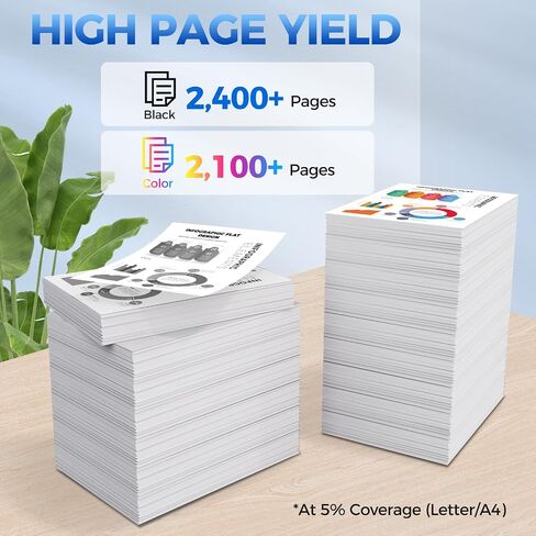 خراطيش حبر 414X 4 عبوات متوافقة مع حبر HP 414X W2020X 414A W2020A متوافق مع طابعات HP Color Laser Jet Pro M454 M454dn M454dw MFP M479 M479w M479dn M479fdw Enterprise M455dn MFP M480f in Kuwait