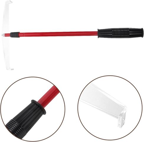 Telescopic Poker Chip Rake for Home Parties Portable Collecting Tool Plastic Handle for Board Games and Poker Enthusiasts in Kuwait