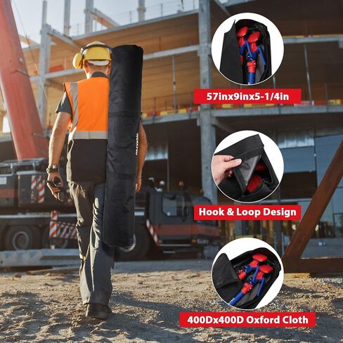 WORKPRO Cabinet Jack Support Pole, 54-114 Inches Steel Telescopic Quick Support Rod Adjustable 3rd Hand Support System with 154 lbs Capacity for Cabinet Jack, Drywall Jack& Cargo Bars, 4-Pack in Kuwait