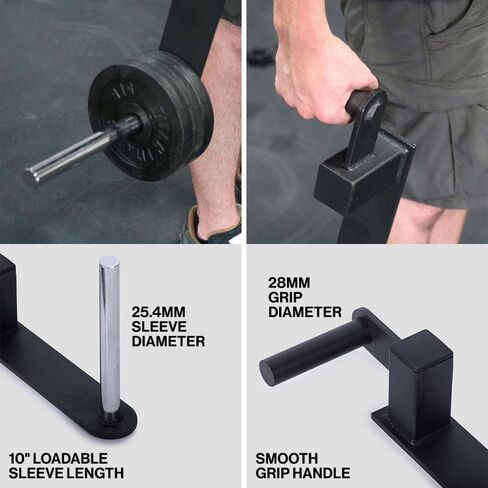 مقابض المشي الصغيرة للمزارعين من Titan Fitness، تناسب ألواح الوزن القياسية مقاس 25.4 مم، طول قابل للتحميل 10 بوصات، مقابض مريحة، مجموعة من قطعتين، سعة تحميل 600 رطل، معدات تمارين رياضية منزلية in Kuwait