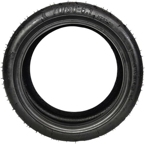 أنبوب داخلي وإطار خارجي للسكوتر مقاس 10 بوصات 70/50-6.1، أجزاء بديلة مطاطية 10x2-6.1 متوافقة مع الدراجات البخارية الكهربائية، مداس طويل الأمد مقاوم للاهتراء للاستخدام الخارجي المستقر (الأنبوب الداخلي) in Kuwait