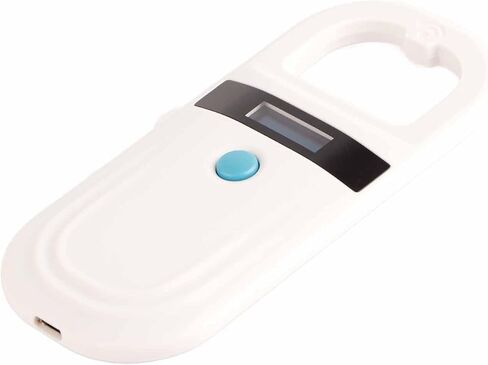 Microchip Scanner, Rechargeable Pet Chip Scanner Animal Microchip Reader Chip Id Tag Reader for ISO 11784 11785, FDX B and EMID in Saudi Arabia