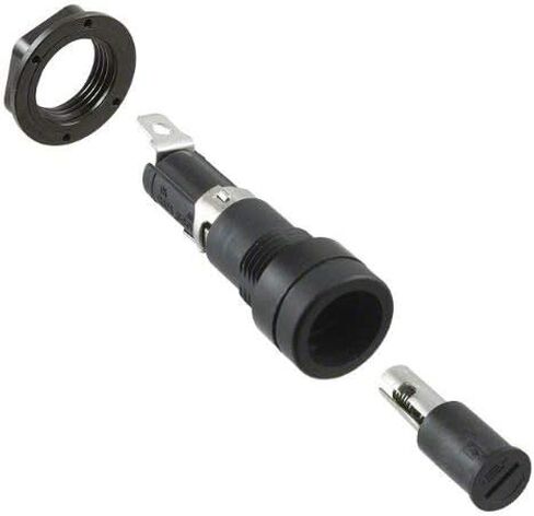 Bussmann BK-HTB-52I-R (HTB-52I) Cartridge Fuse Holder. High Profile Rear Hex Nut. for 6x30mm (1/4 in x 1-1/4 in) Fuses. in-Line Panel Mount in Kuwait