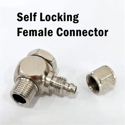 Copper Hinged Right Angle PH Pneumatic Quick Connector PH4/6/8/10/12-01/02/03/04/M5 Thread G-type 1Pcs(TKN-PH12-04-G) in Saudi Arabia