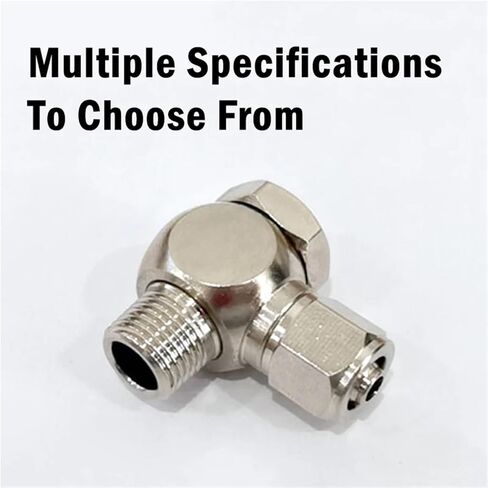 Copper Hinged Right Angle PH Pneumatic Quick Connector PH4/6/8/10/12-01/02/03/04/M5 Thread G-type 1Pcs(TKN-PH12-04-G) in Saudi Arabia