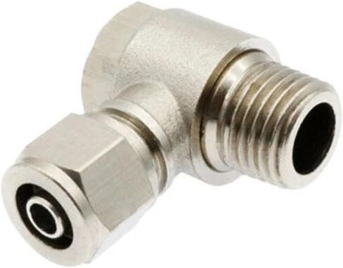 Copper Hinged Right Angle PH Pneumatic Quick Connector PH4/6/8/10/12-01/02/03/04/M5 Thread G-type 1Pcs(TKN-PH12-04-G) in Saudi Arabia