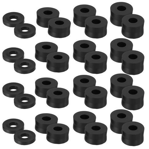 40PCS 4 Sizes Round Spacer Assortment Kit, Spacers for Screws, Bushing, Anti Vibration Spacer Bushings for Electrical Repair and Home Car Accessories(5mm 9mm 10mm 15mm) in Kuwait