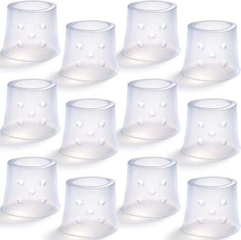 12pcs Anti Skin Picking Finger Covers, Reusable Breathable Finger Guard Caps with Air Holes, Clear Silicone Stop Nail Biting Thumb Gloves Protector for Fingertip Soreness Cuticle Protection in Kuwait