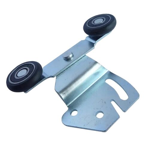 1 Set Solid Wood Sliding Door Pulley Rail Wheel Side Hanging Ming Wheel Double Wheel kit in Kuwait
