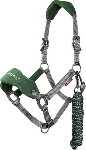 LeMieux Vogue Fleece Headcollar with Lead Rope in in Kuwait