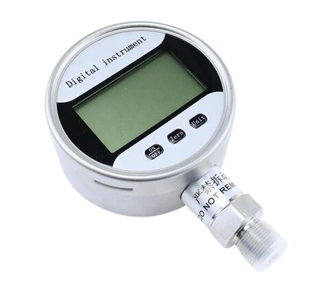 1pcs HC-YS100 Stainless Steel Intelligent Battery Digital Pressure Gauge Seismic Precision Water Pressure Digital Pres(Gold,0-100Mpa(1000KG)) in Kuwait